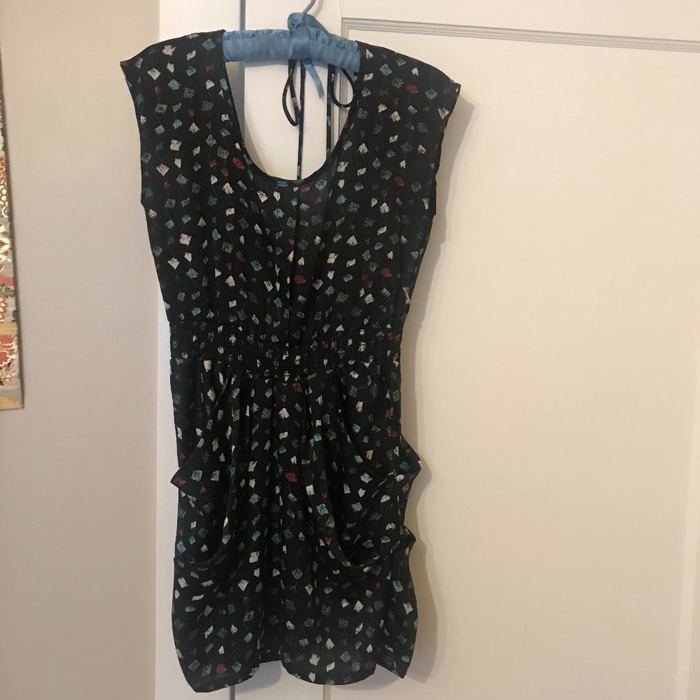Modcloth-2008-My Story Geometric Backless Summer Dress-Small